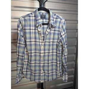 Abercrombie & Fitch Button Down Mens Size Large Long Sleeve Plaid